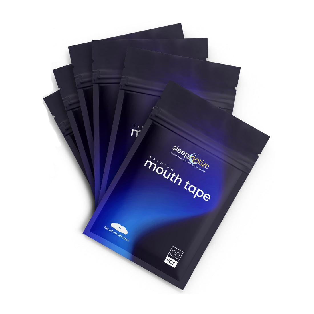 Sleepnotize Premium Mouth Tape - 6 Pack (180 pcs)